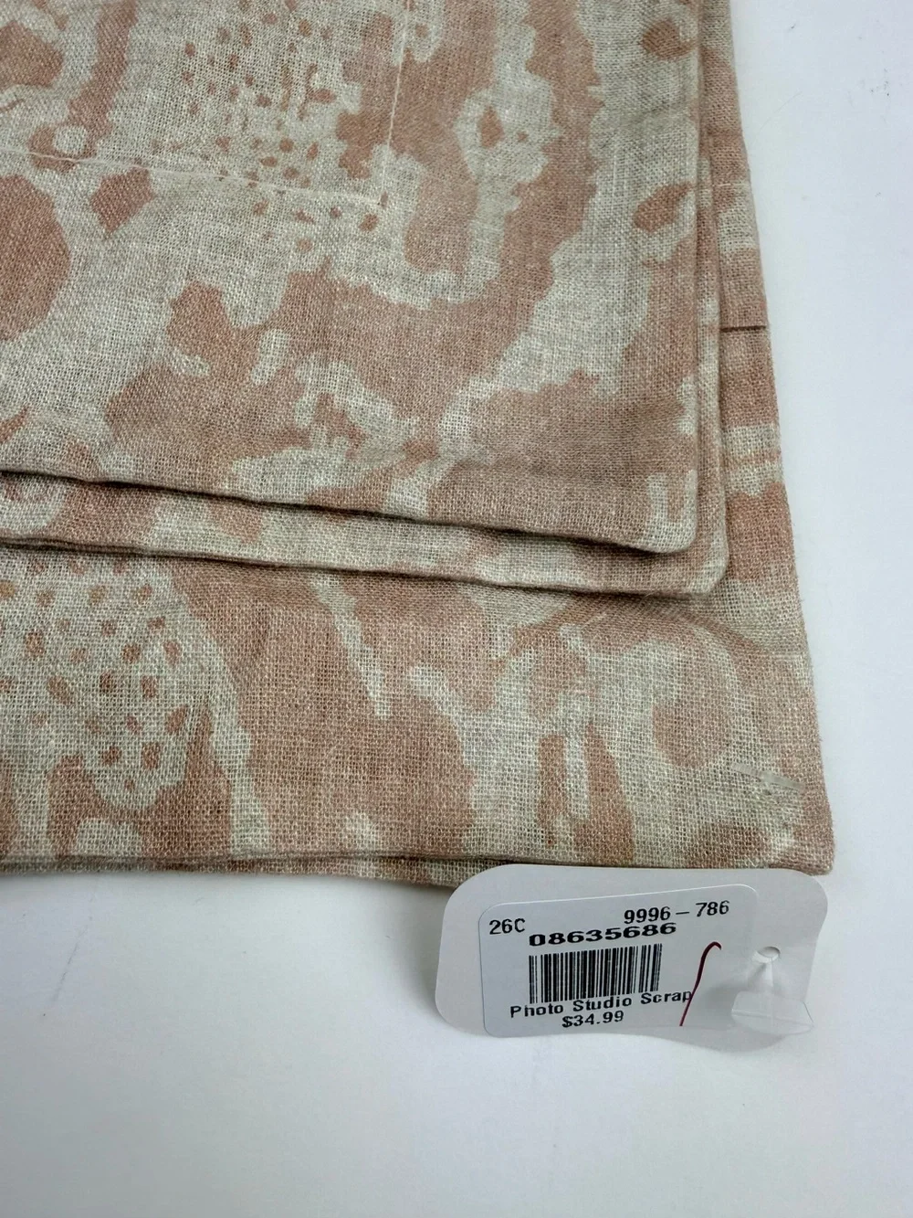 POTTERY BARN Euro Sham Stella Damask